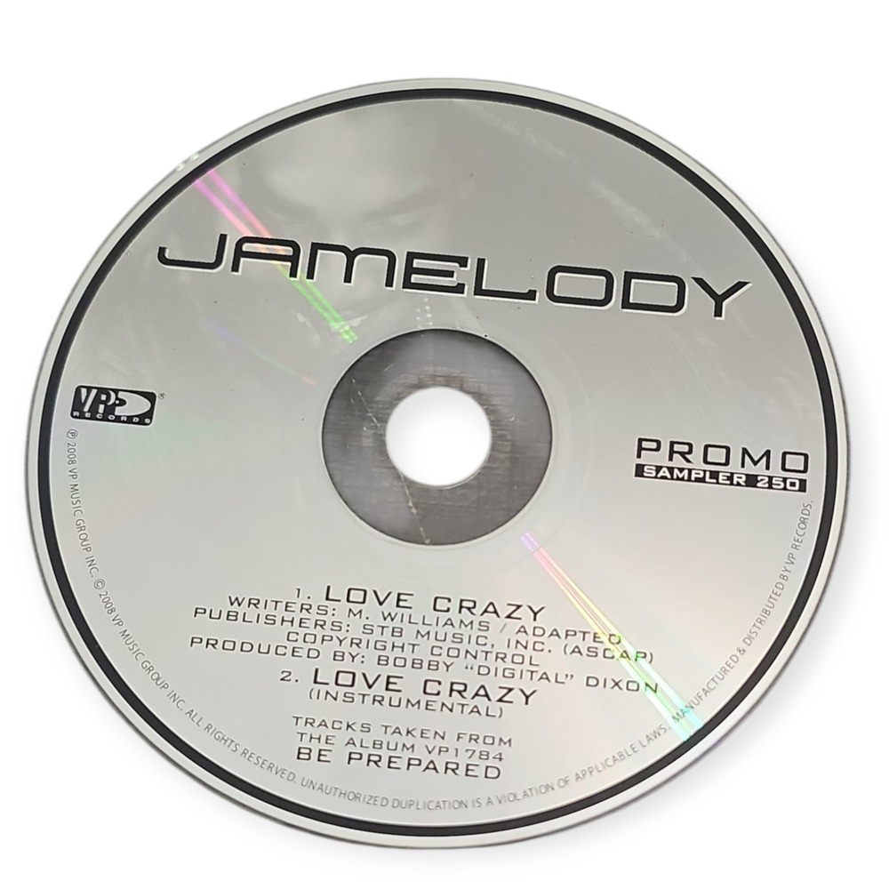 Jamelody – Love Crazy‎ [2008 Promotional CD Single]